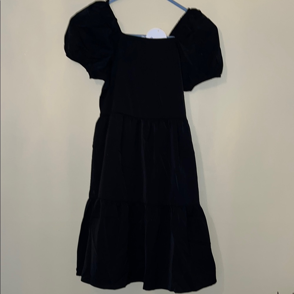 Black Kids Dress Pheasant Style